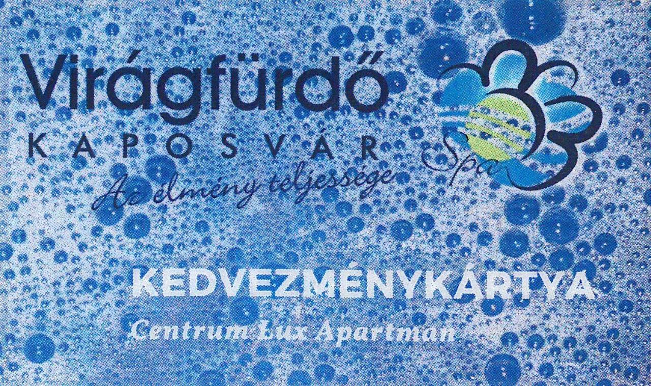 Centrum Lux 2 Apartmanok Kaposvár Exterior photo